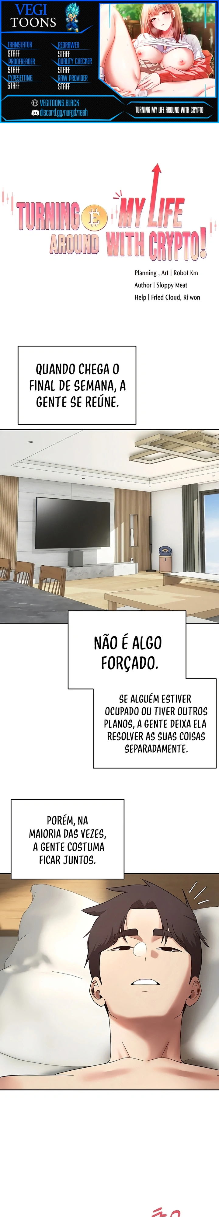 Transformando minha vida com criptomoedas Capítulo 78 Página 1