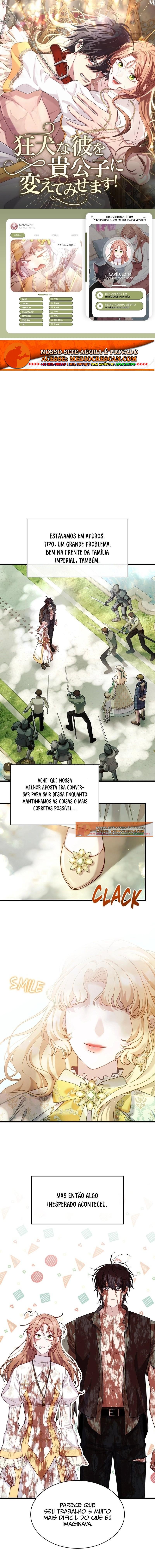Transformando o Cachorro Louco em um Lorde Gentil Capítulo 14 Página 1