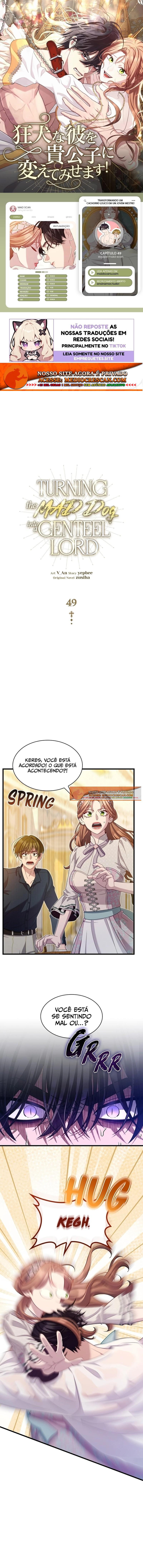 Transformando o Cachorro Louco em um Lorde Gentil Capítulo 49 Página 1