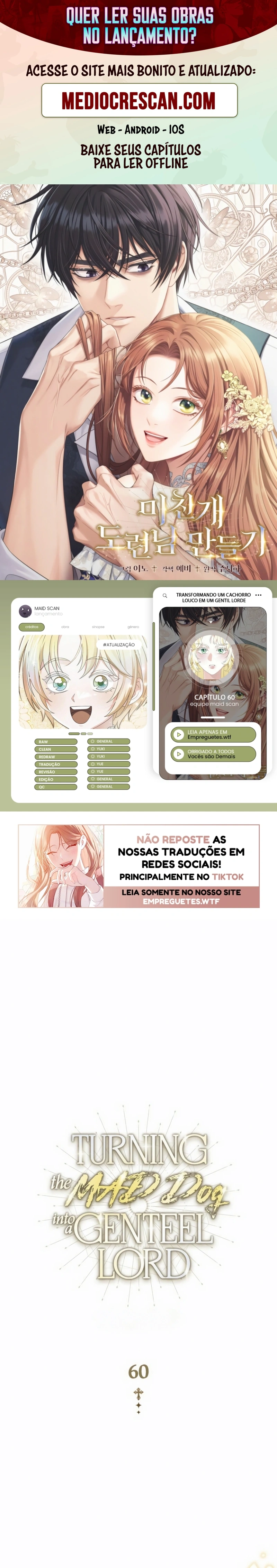 Transformando o Cachorro Louco em um Lorde Gentil Capítulo 60 Página 1