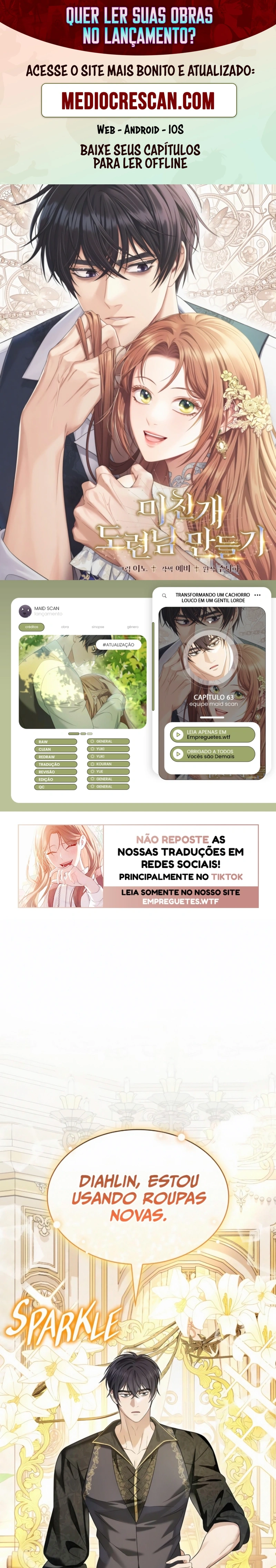 Transformando o Cachorro Louco em um Lorde Gentil Capítulo 63 Página 1