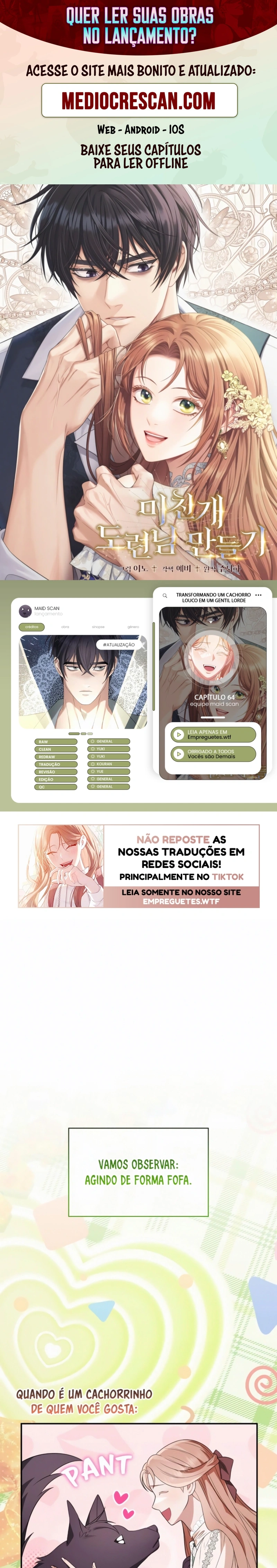 Transformando o Cachorro Louco em um Lorde Gentil Capítulo 64 Página 1