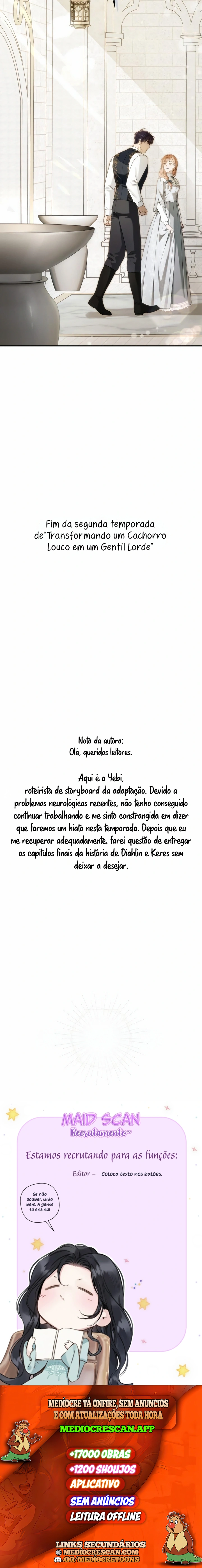 Transformando o Cachorro Louco em um Lorde Gentil Capítulo 77 Página 35