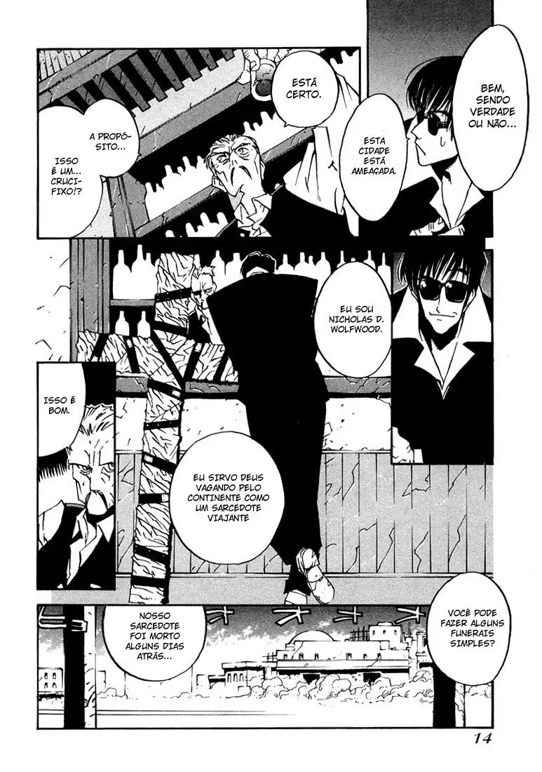 Trigun Máximo Capítulo 1 Página 14