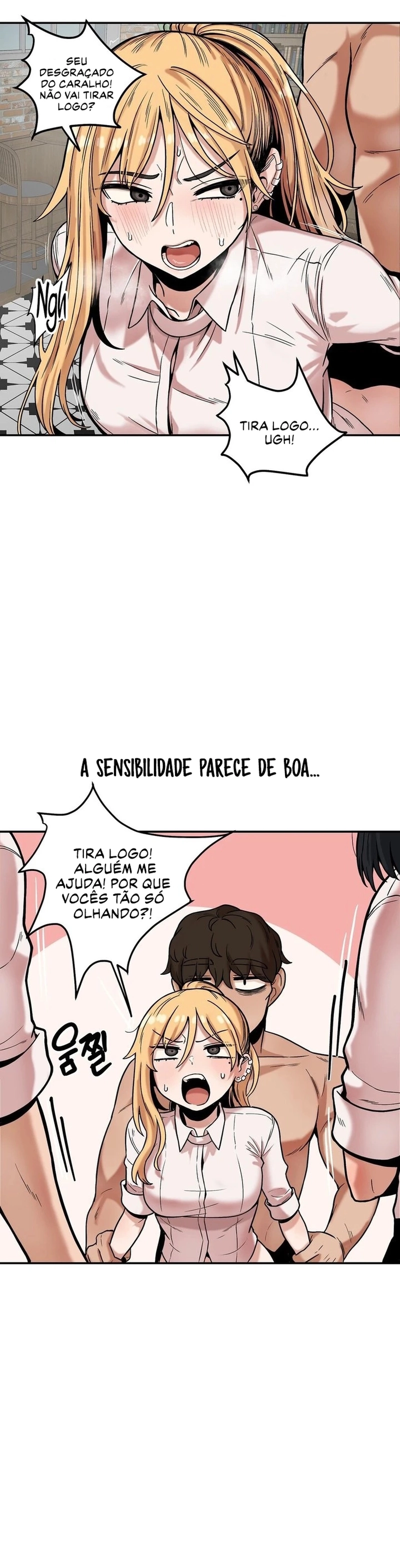 Um beijo invisível Capítulo 14 Página 8