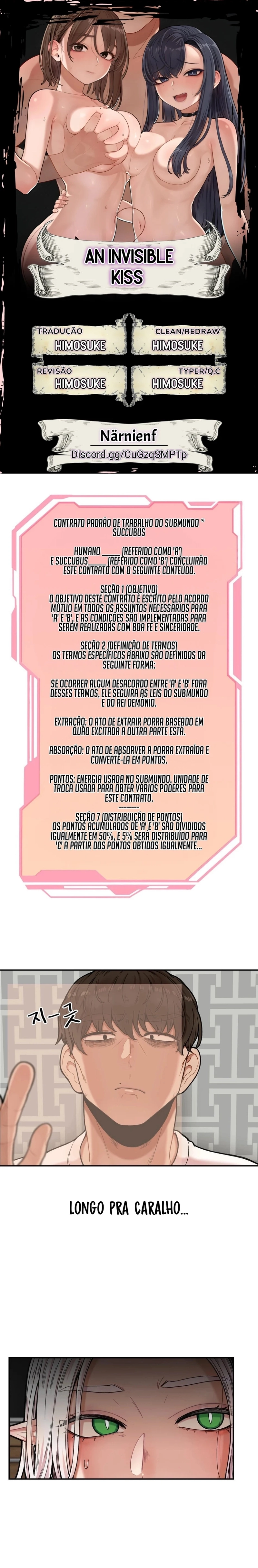 Um beijo invisível Capítulo 2 Página 1