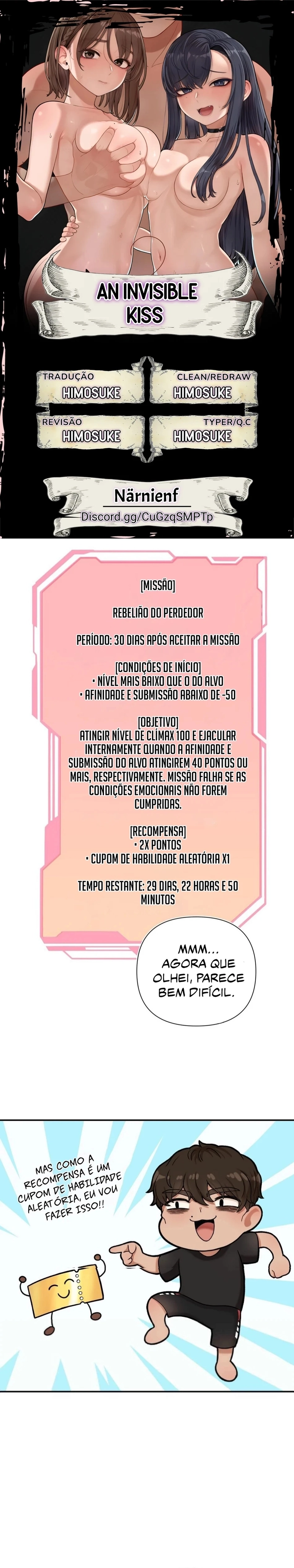 Um beijo invisível Capítulo 8 Página 1