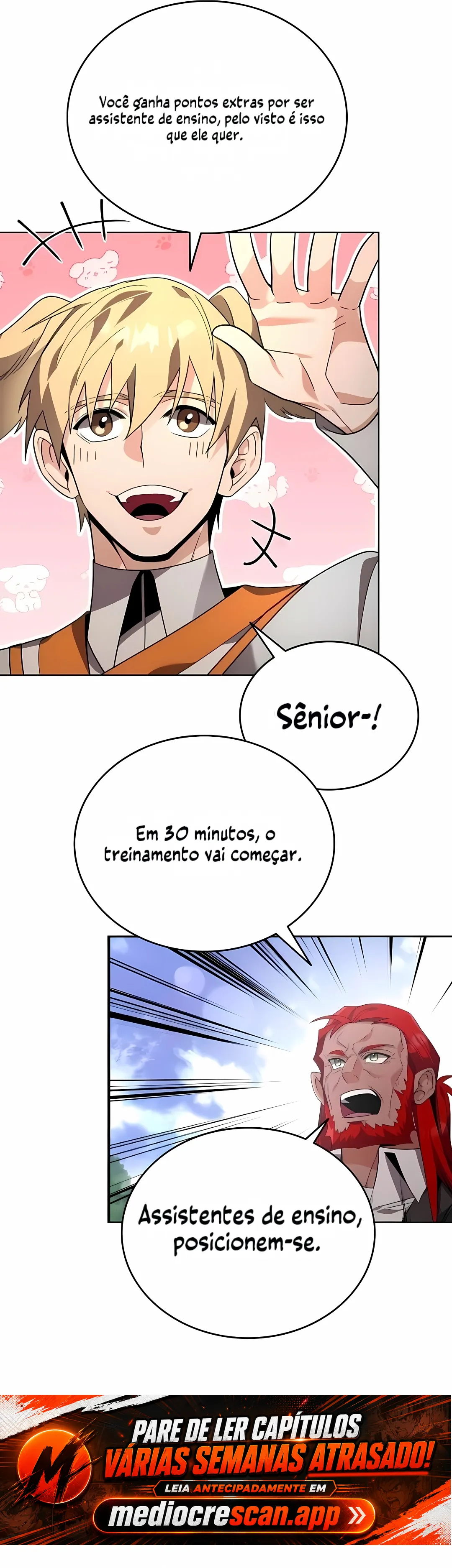 Um Cadete se Torna um Profeta?! Capítulo 14 Página 28