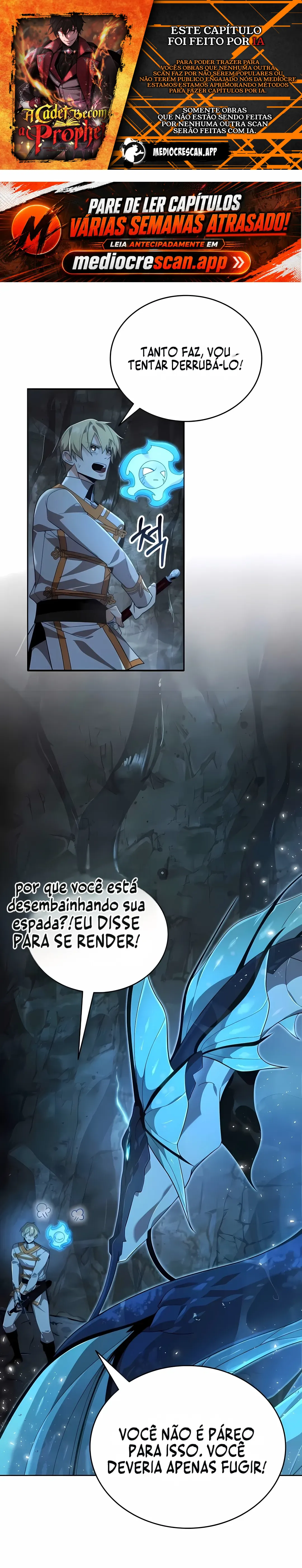 Um Cadete se Torna um Profeta?! Capítulo 16 Página 1
