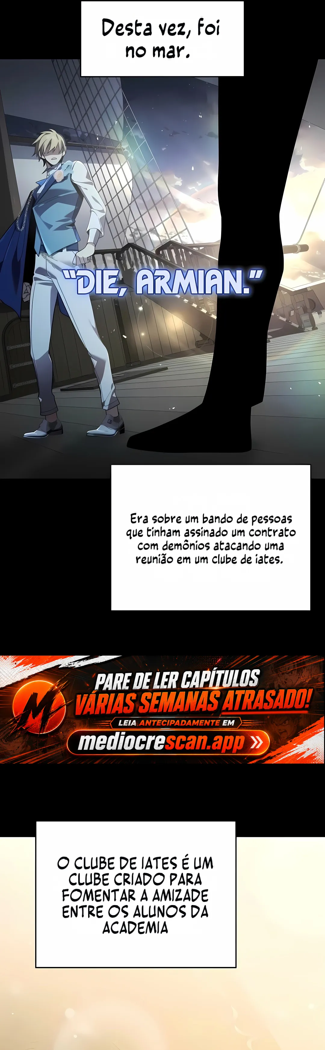 Um Cadete se Torna um Profeta?! Capítulo 18 Página 12