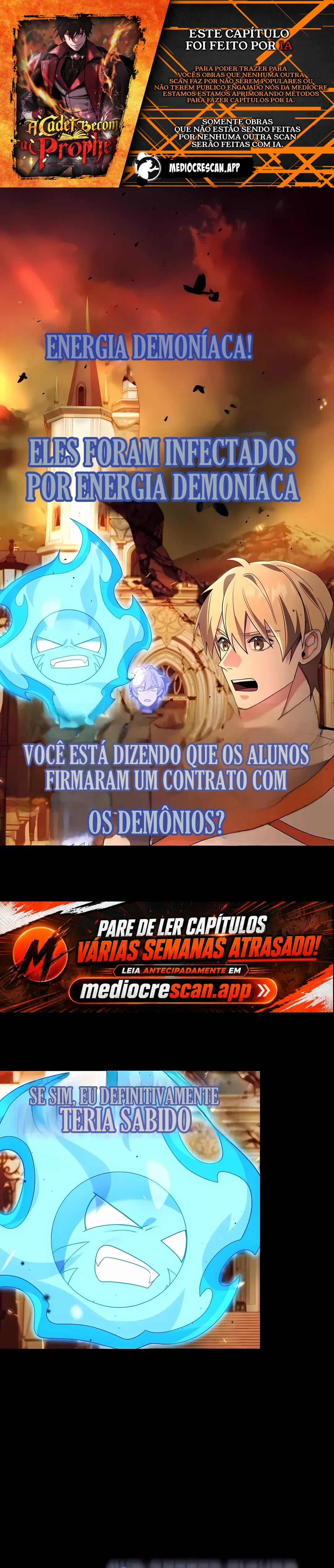Um Cadete se Torna um Profeta?! Capítulo 20 Página 1