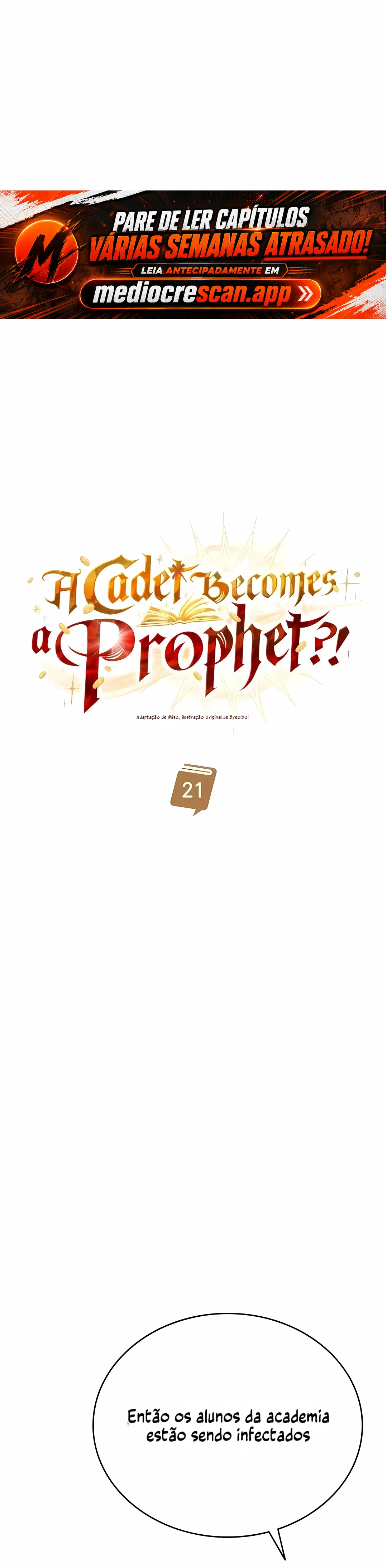 Um Cadete se Torna um Profeta?! Capítulo 21 Página 14