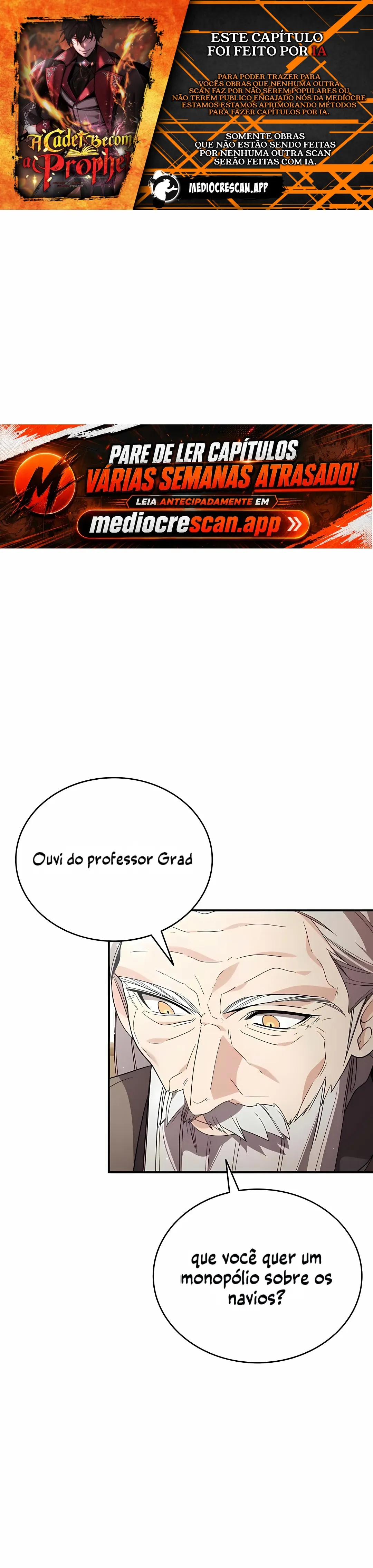 Um Cadete se Torna um Profeta?! Capítulo 22 Página 1