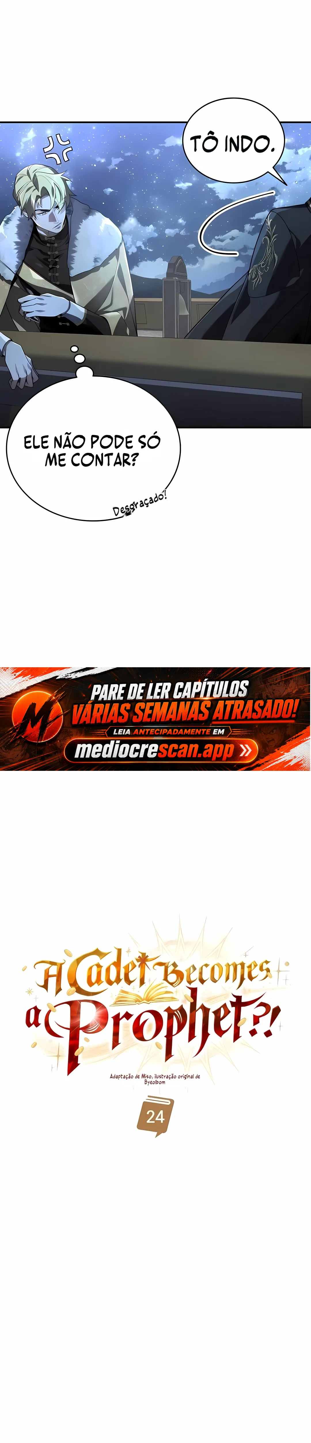 Um Cadete se Torna um Profeta?! Capítulo 24 Página 19