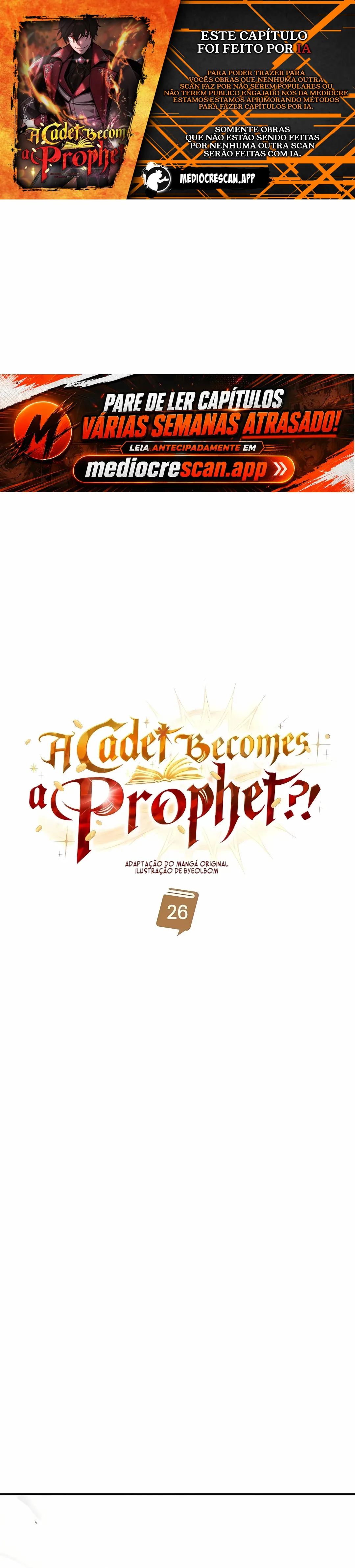 Um Cadete se Torna um Profeta?! Capítulo 26 Página 1
