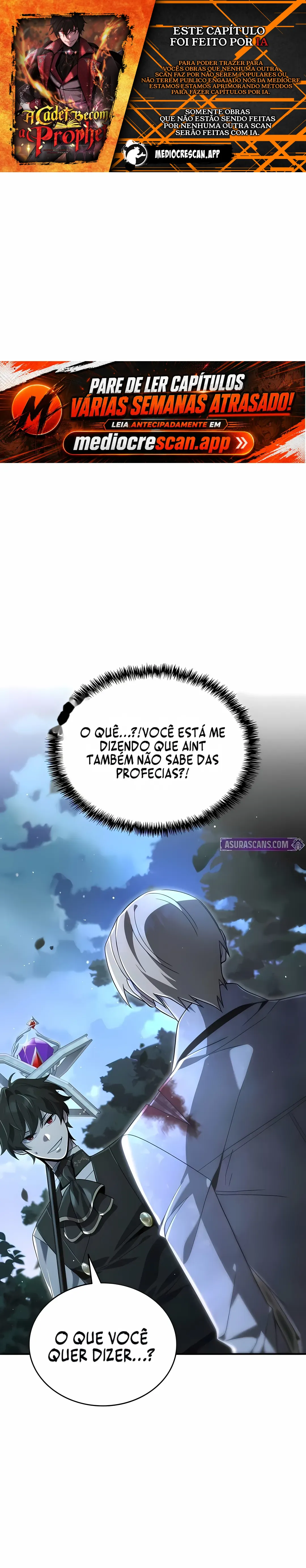 Um Cadete se Torna um Profeta?! Capítulo 27 Página 1