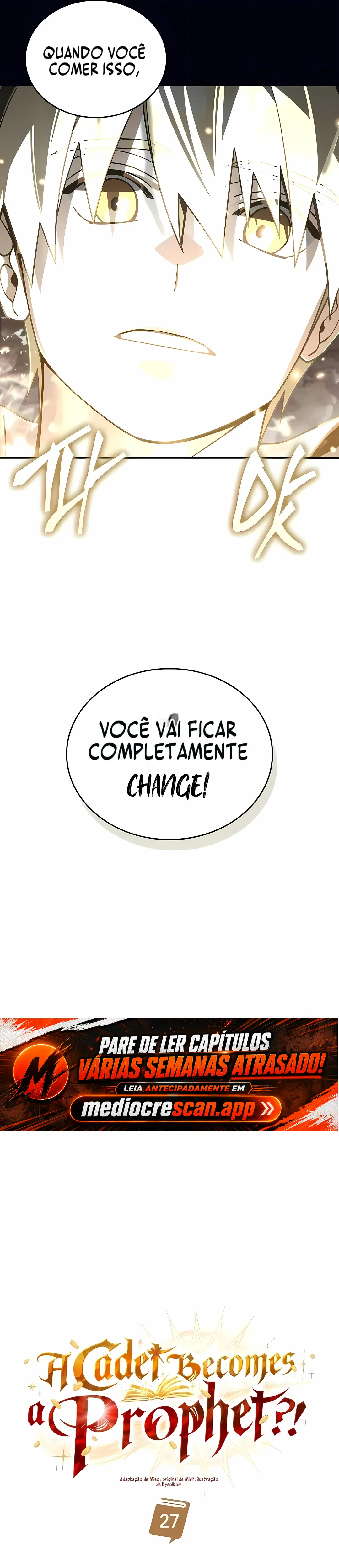 Um Cadete se Torna um Profeta?! Capítulo 27 Página 26