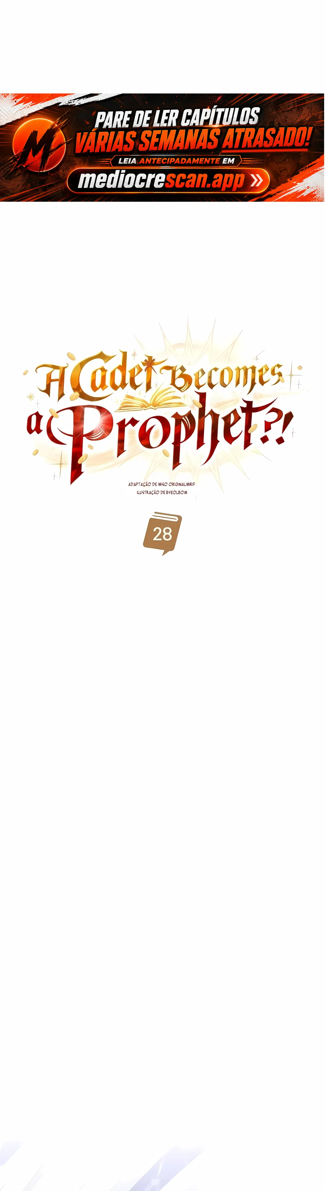 Um Cadete se Torna um Profeta?! Capítulo 28 Página 23
