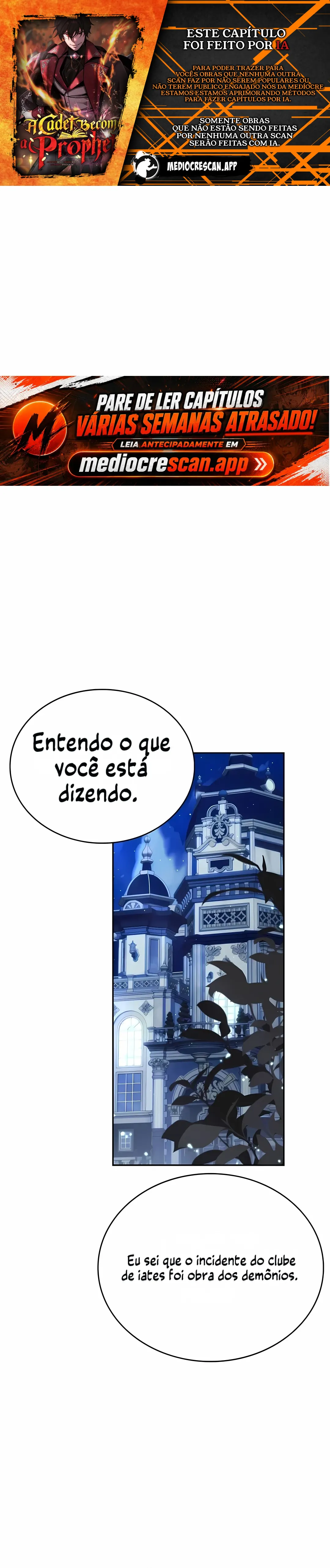 Um Cadete se Torna um Profeta?! Capítulo 31 Página 1