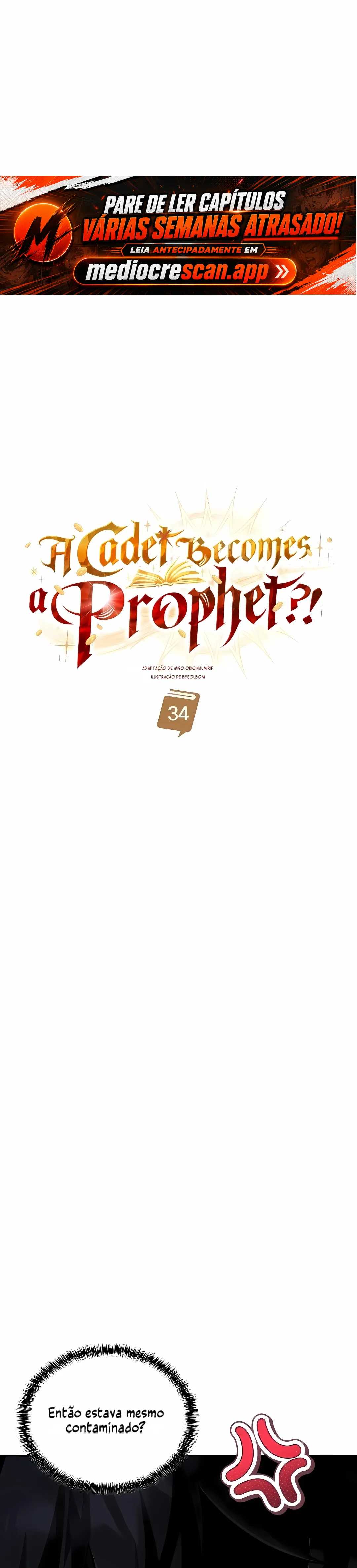 Um Cadete se Torna um Profeta?! Capítulo 34 Página 14