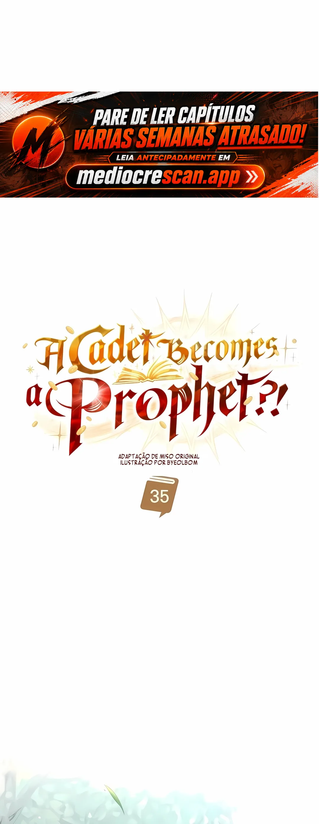 Um Cadete se Torna um Profeta?! Capítulo 35 Página 35
