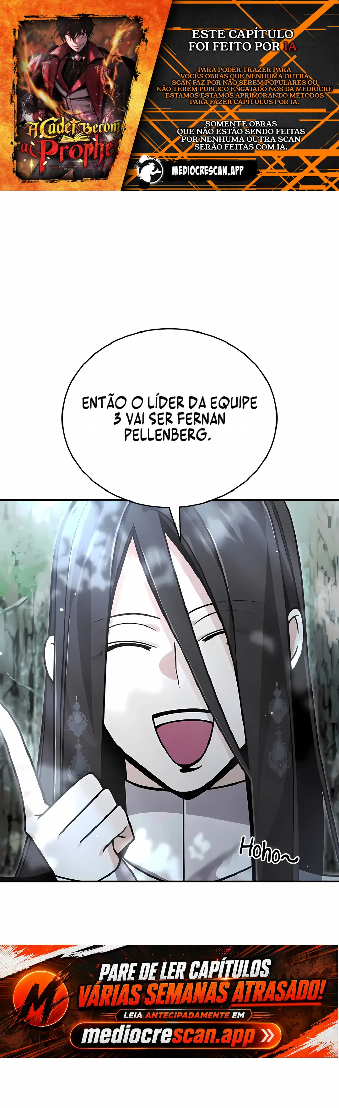 Um Cadete se Torna um Profeta?! Capítulo 36 Página 1