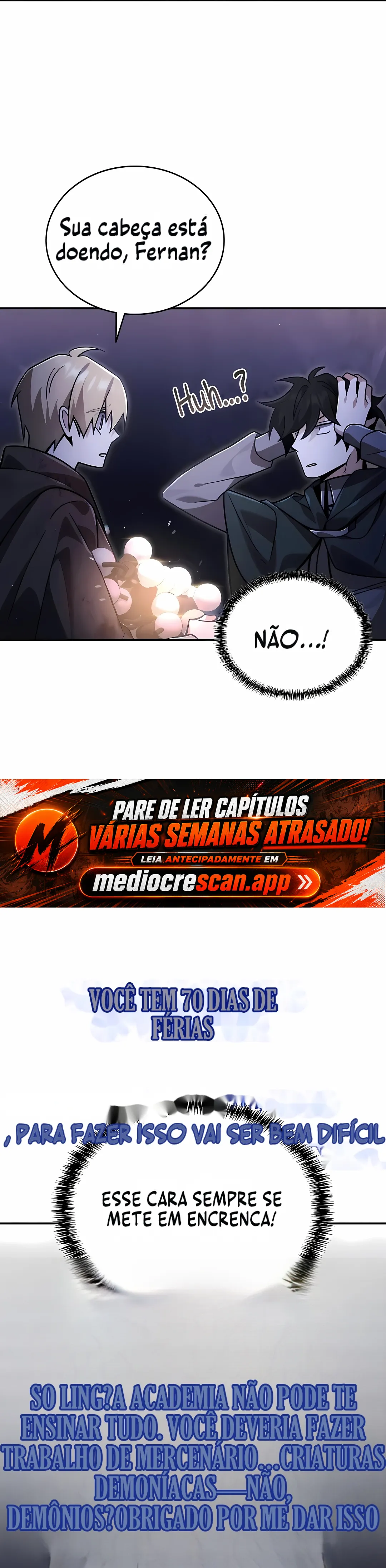 Um Cadete se Torna um Profeta?! Capítulo 41 Página 38