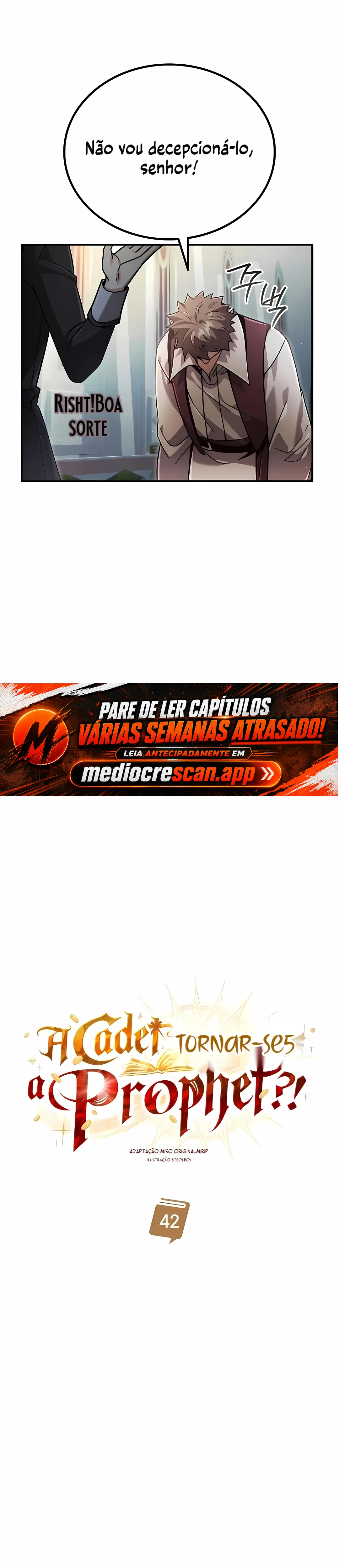 Um Cadete se Torna um Profeta?! Capítulo 42 Página 17