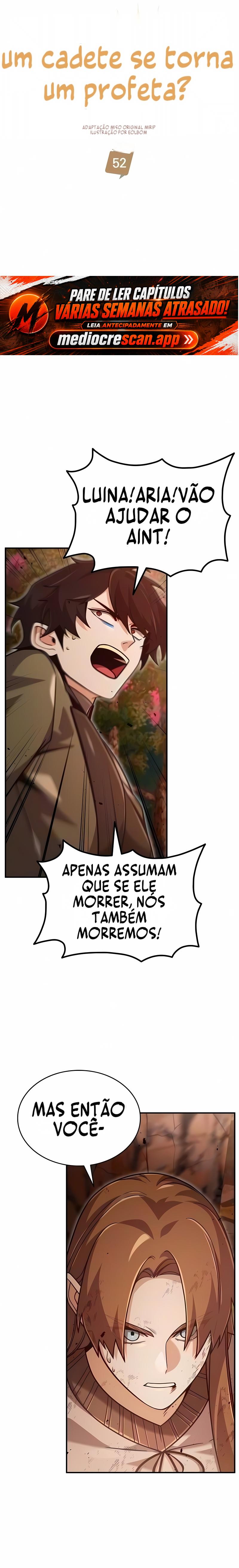 Um Cadete se Torna um Profeta?! Capítulo 52 Página 12