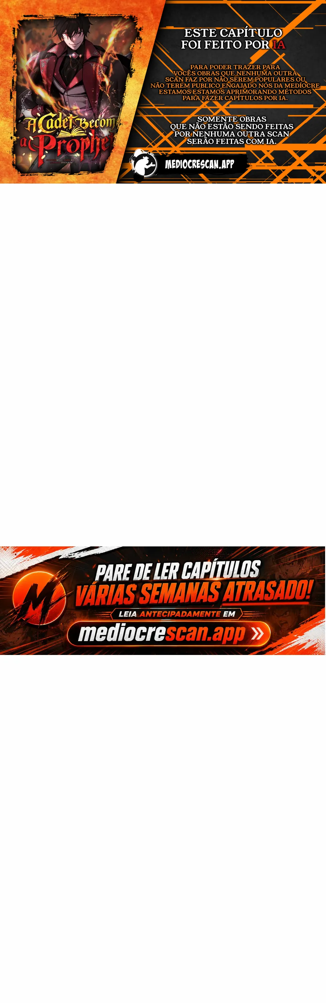 Um Cadete se Torna um Profeta?! Capítulo 6 Página 1