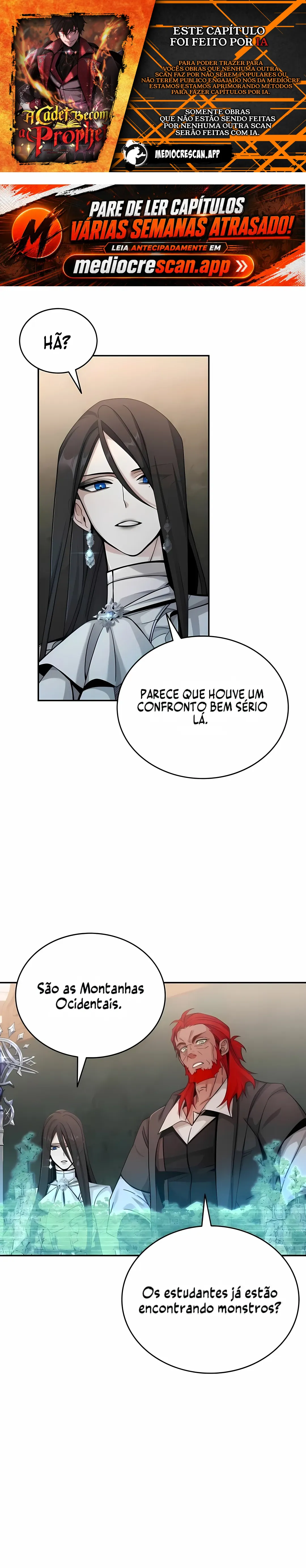 Um Cadete se Torna um Profeta?! Capítulo 7 Página 1