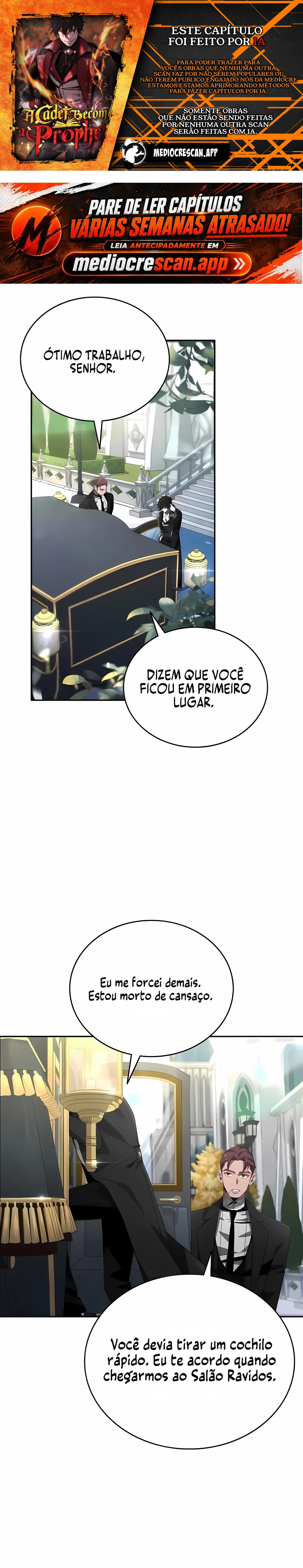 Um Cadete se Torna um Profeta?! Capítulo 9 Página 1