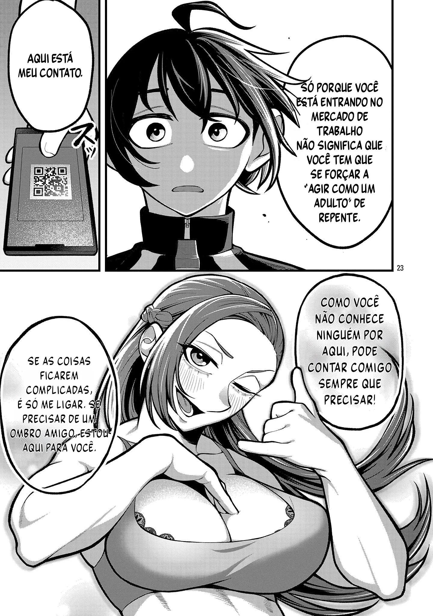 Um coelho enorme gostou de mim!? Capítulo 1 Página 23