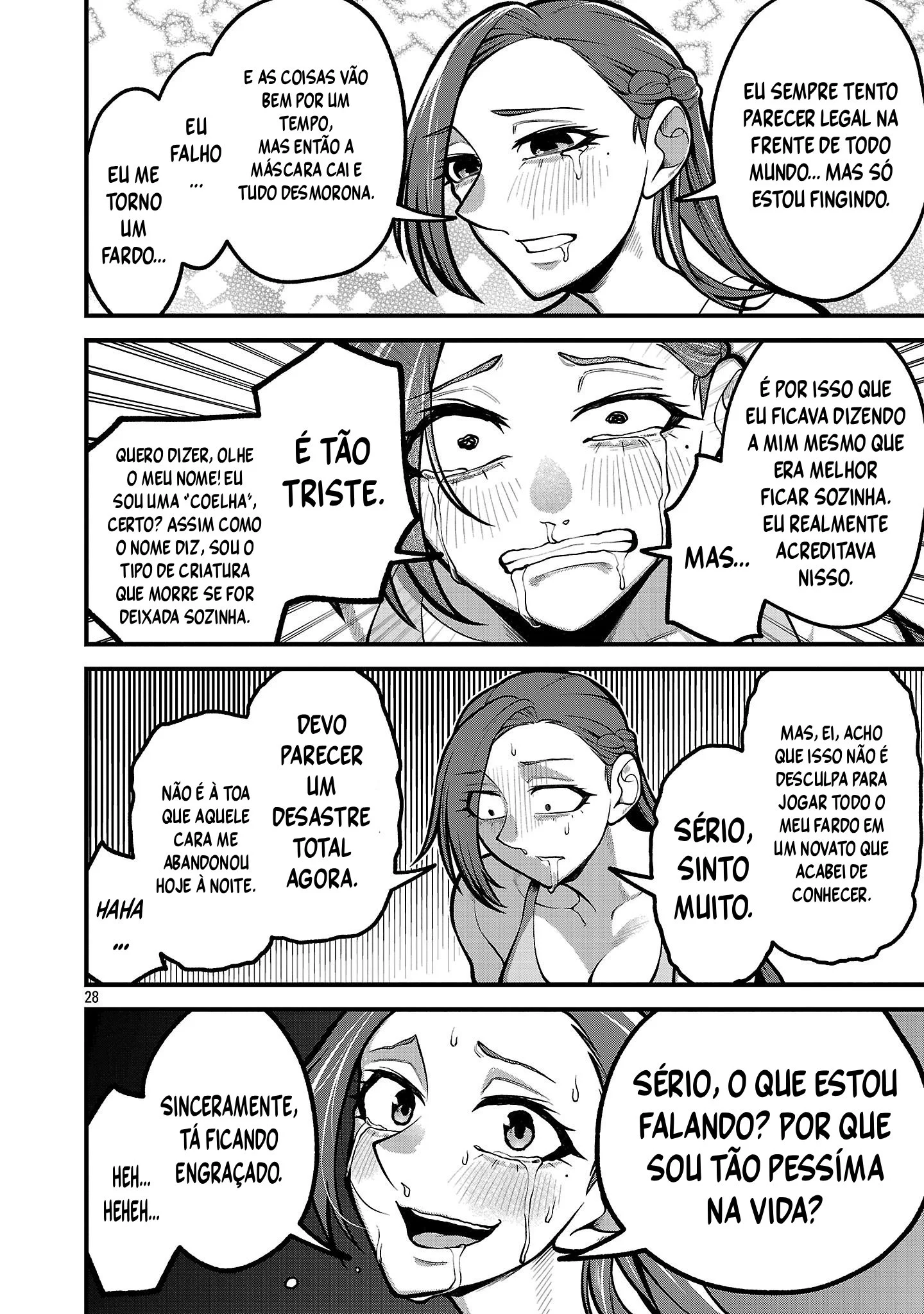 Um coelho enorme gostou de mim!? Capítulo 1 Página 28