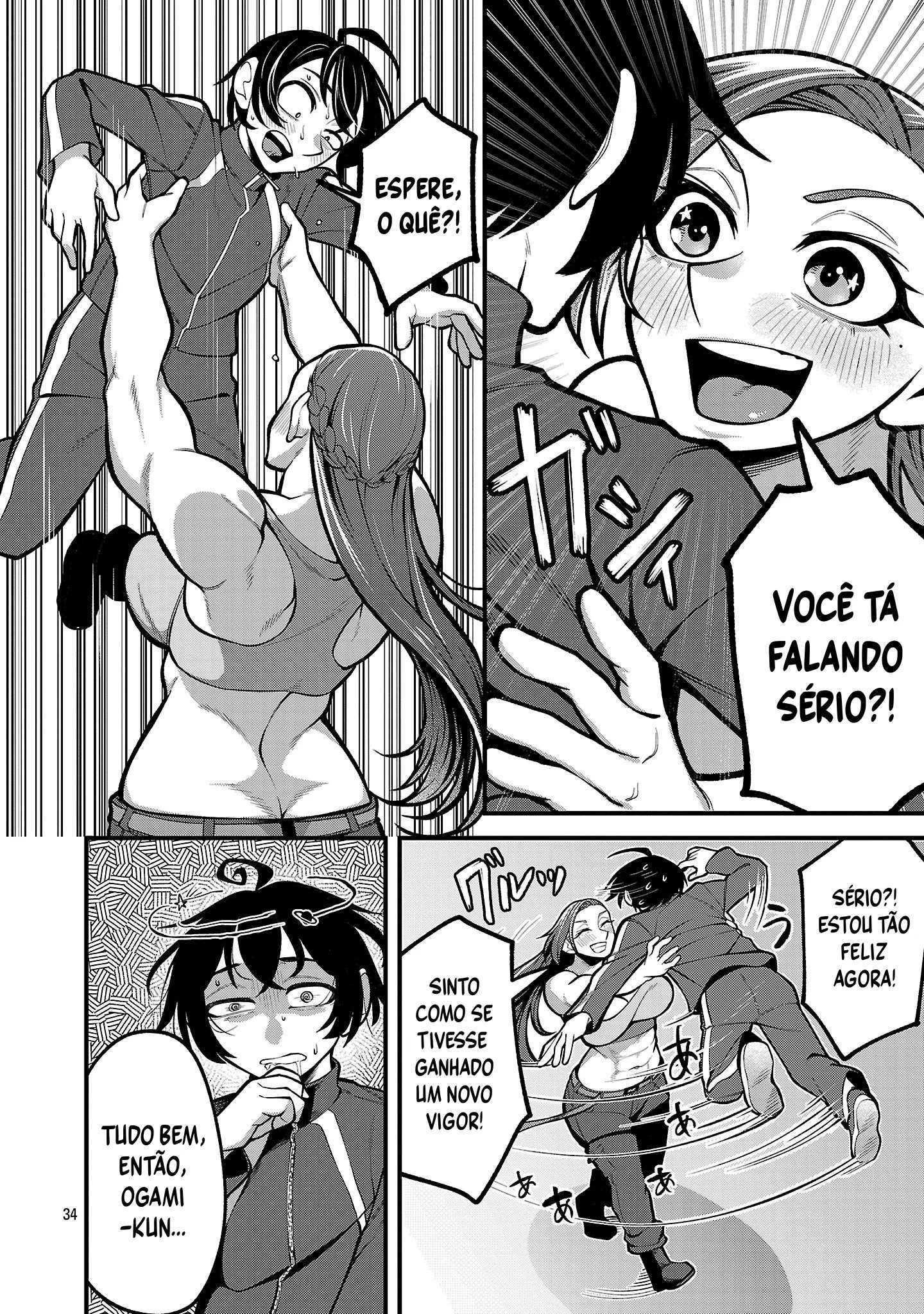 Um coelho enorme gostou de mim!? Capítulo 1 Página 34