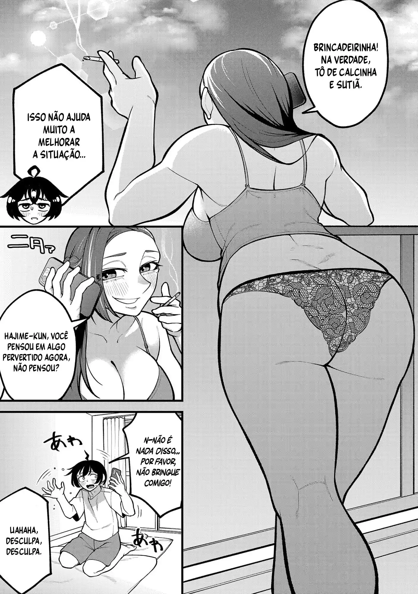 Um coelho enorme gostou de mim!? Capítulo 5 Página 4