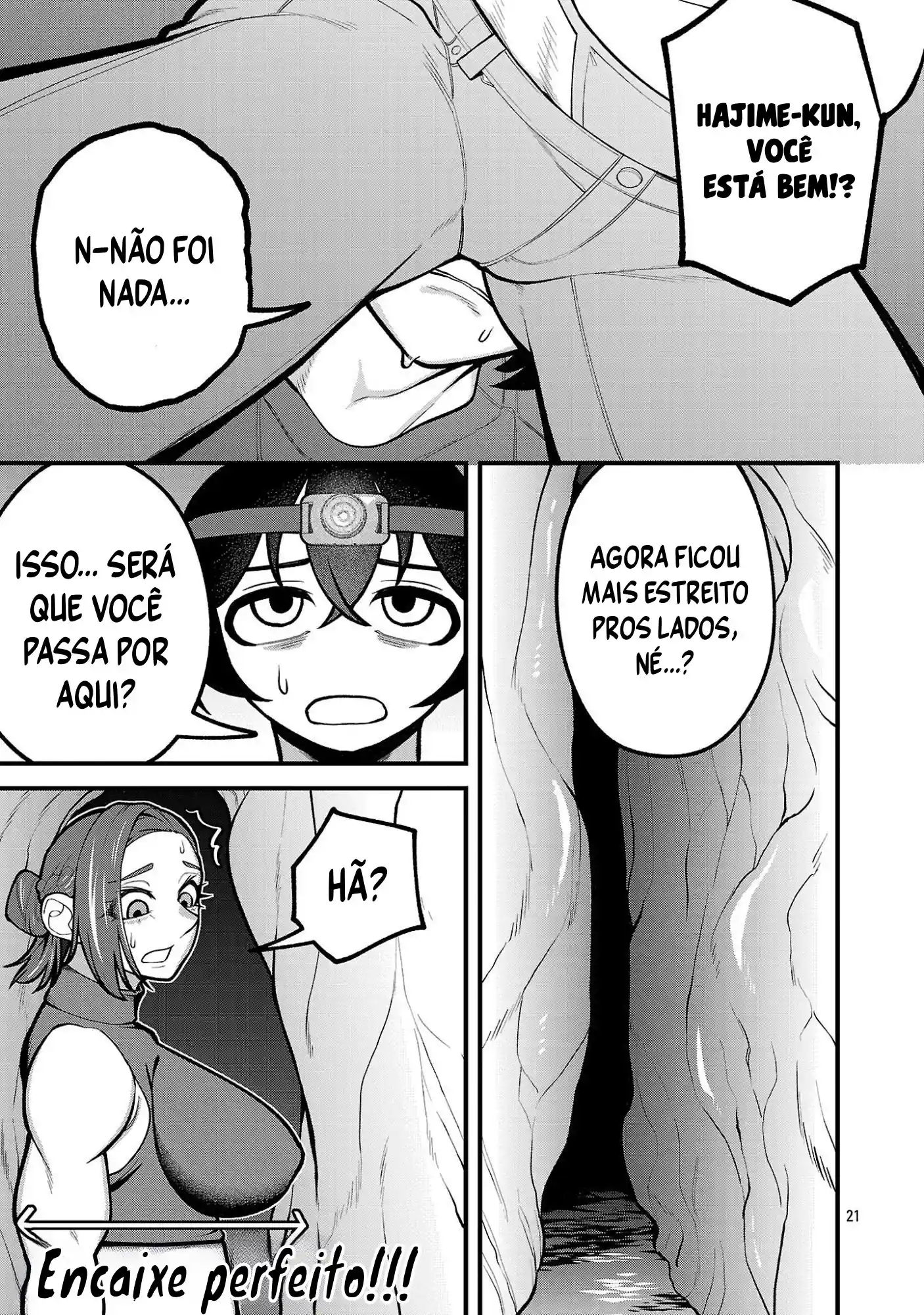 Um coelho enorme gostou de mim!? Capítulo 7 Página 22