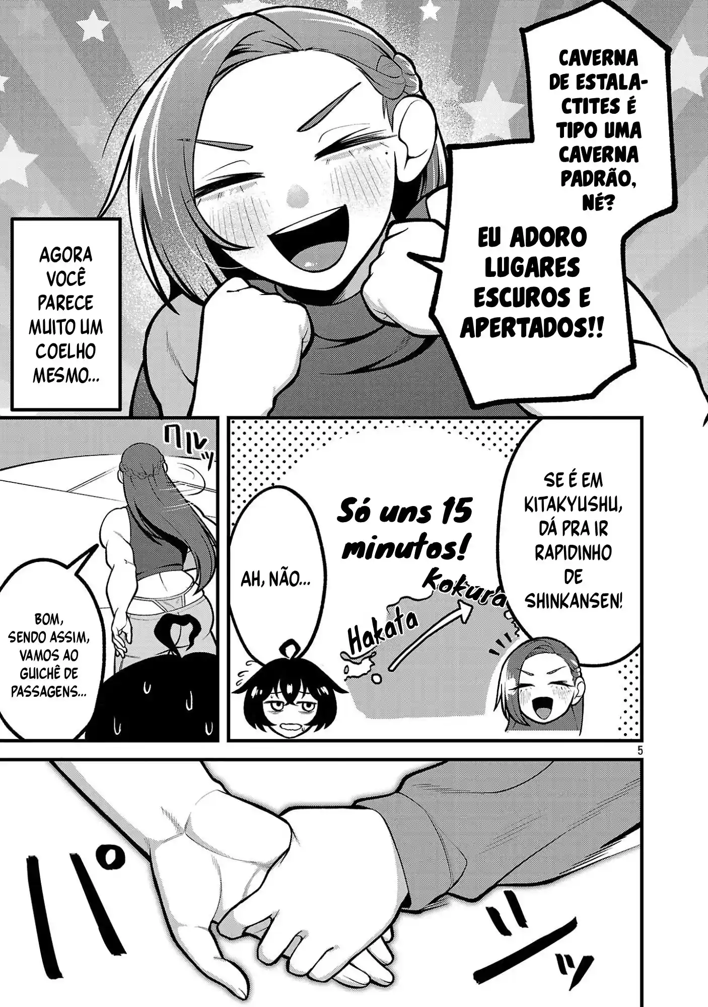 Um coelho enorme gostou de mim!? Capítulo 7 Página 6