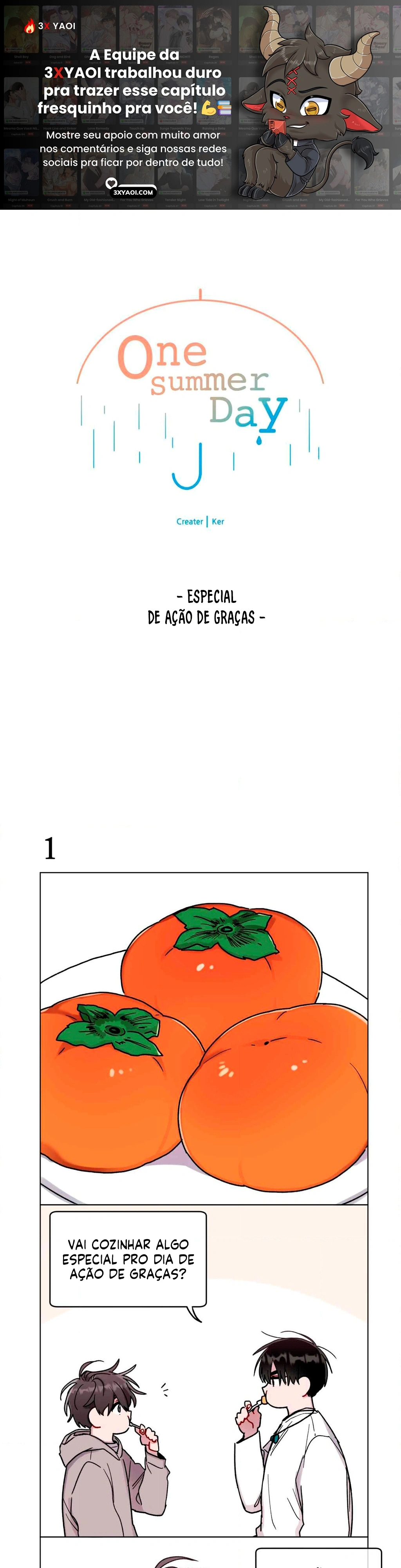 Um dia de verão Capítulo 1070.5 Página 1