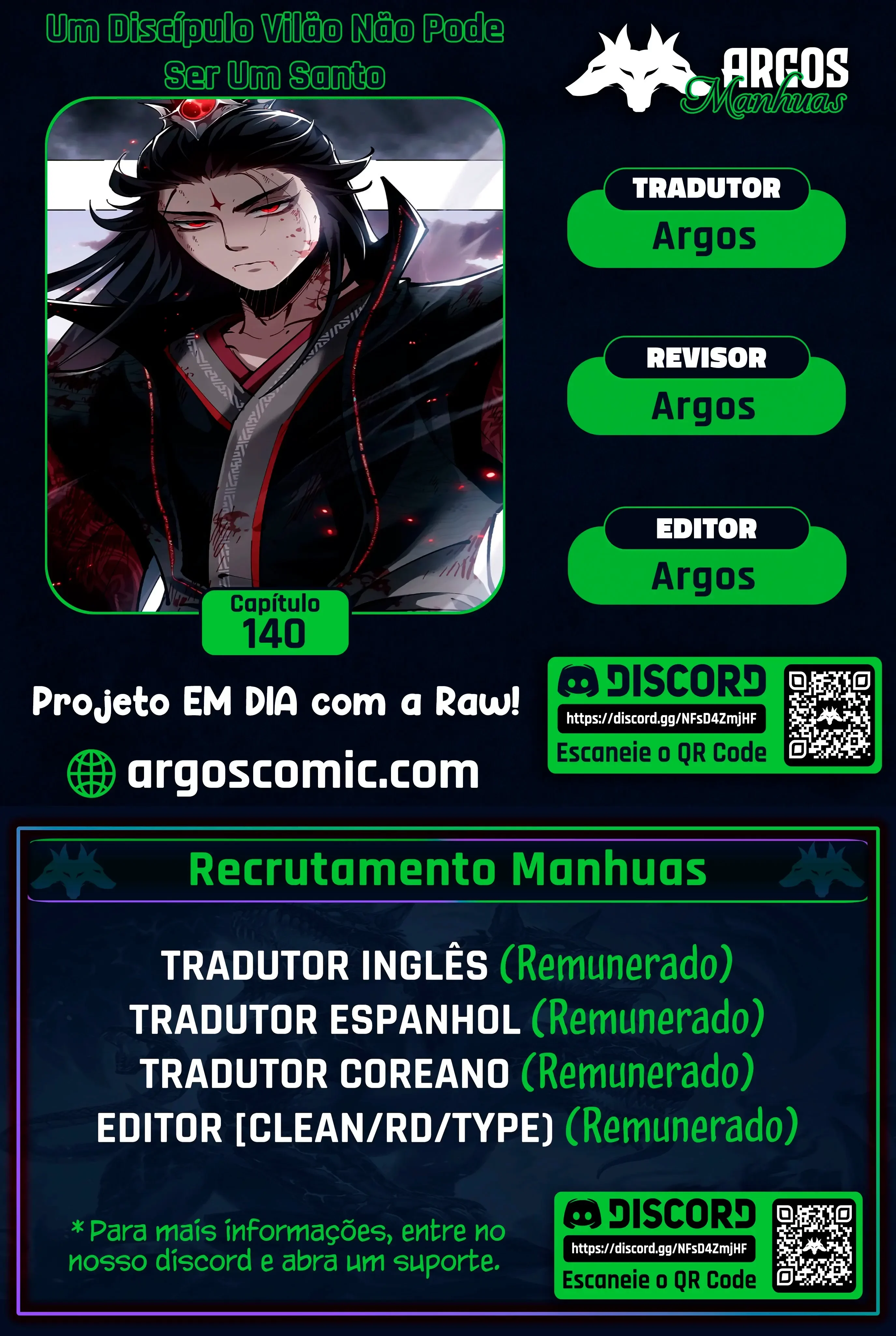 Um Discípulo Vilão Não Pode Ser Um Santo Capítulo 140 Página 1
