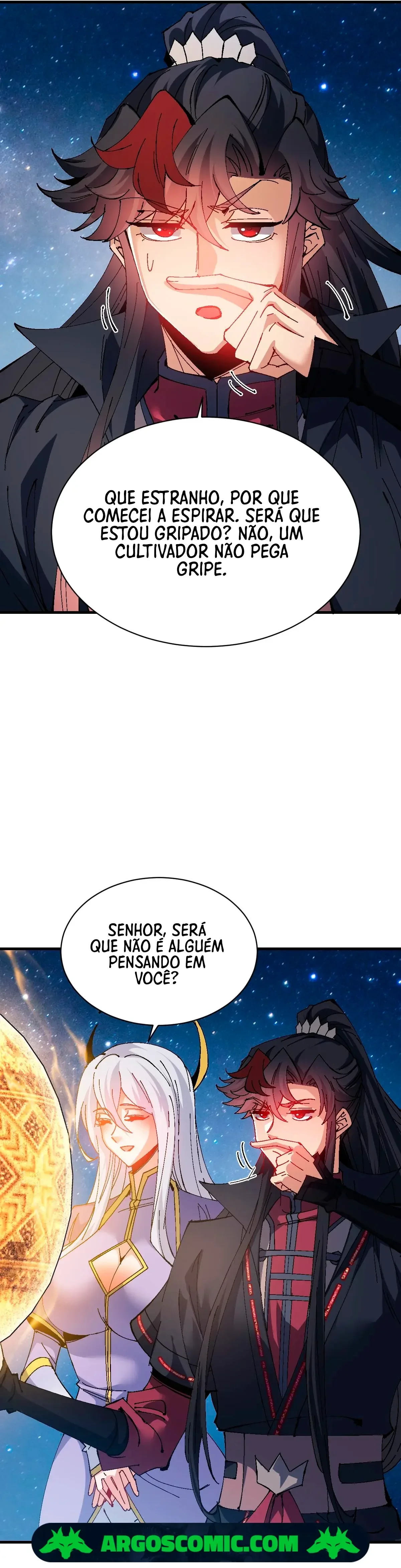Um Discípulo Vilão Não Pode Ser Um Santo Capítulo 150 Página 12