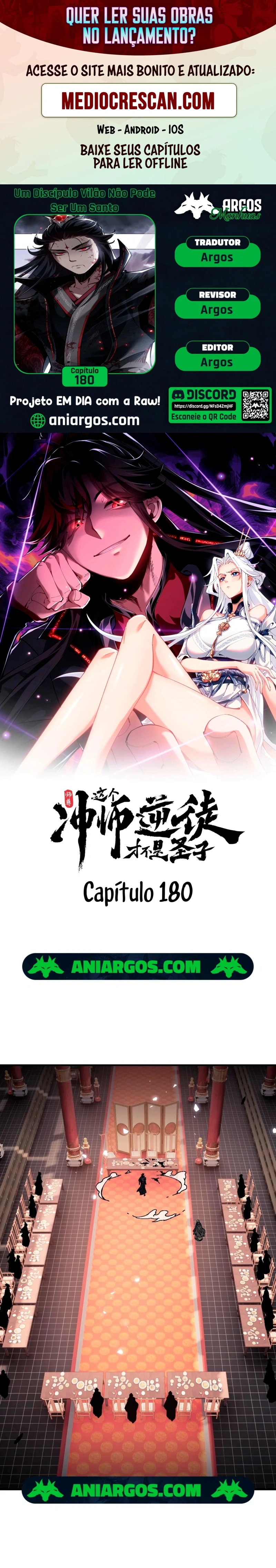 Um Discípulo Vilão Não Pode Ser Um Santo Capítulo 180 Página 1