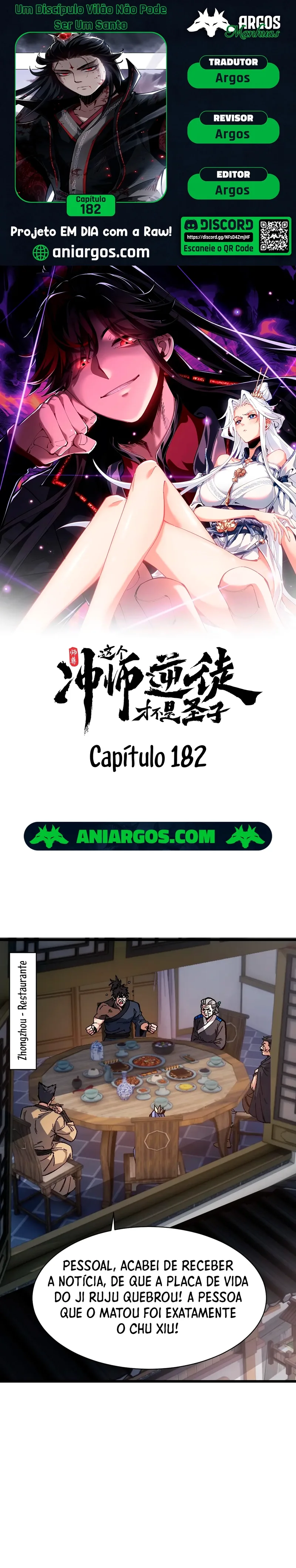 Um Discípulo Vilão Não Pode Ser Um Santo Capítulo 182 Página 1