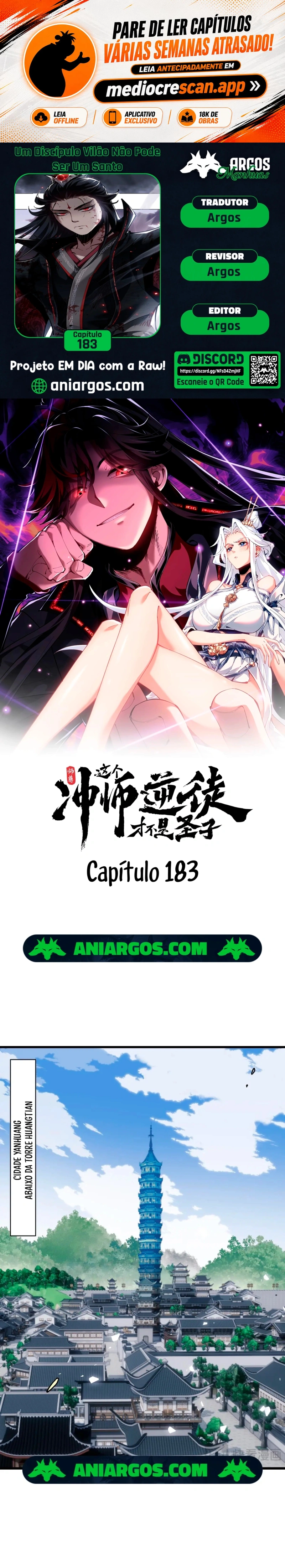 Um Discípulo Vilão Não Pode Ser Um Santo Capítulo 183 Página 1