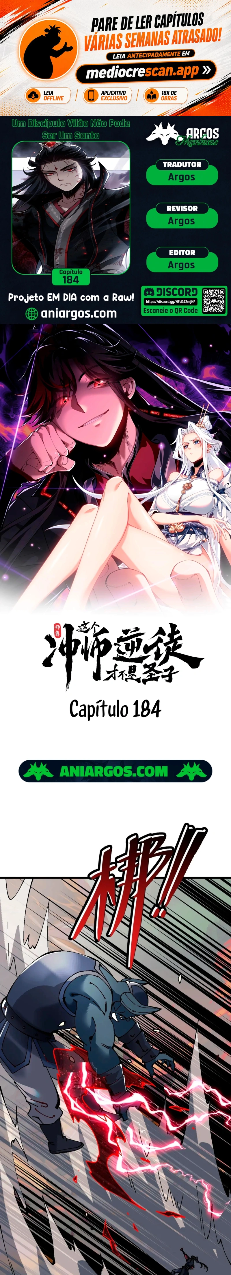 Um Discípulo Vilão Não Pode Ser Um Santo Capítulo 184 Página 1