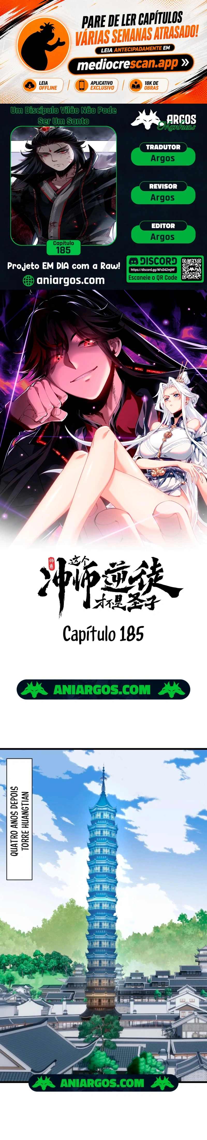 Um Discípulo Vilão Não Pode Ser Um Santo Capítulo 185 Página 1