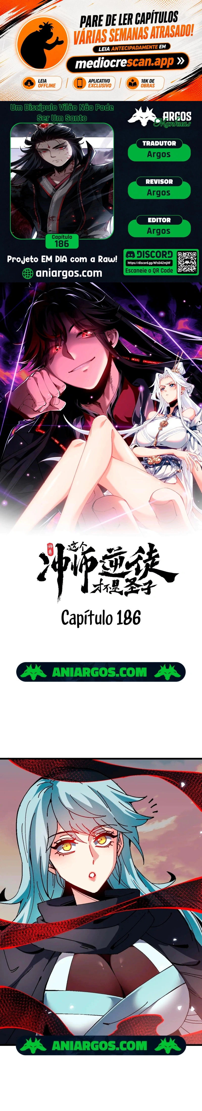 Um Discípulo Vilão Não Pode Ser Um Santo Capítulo 186 Página 1