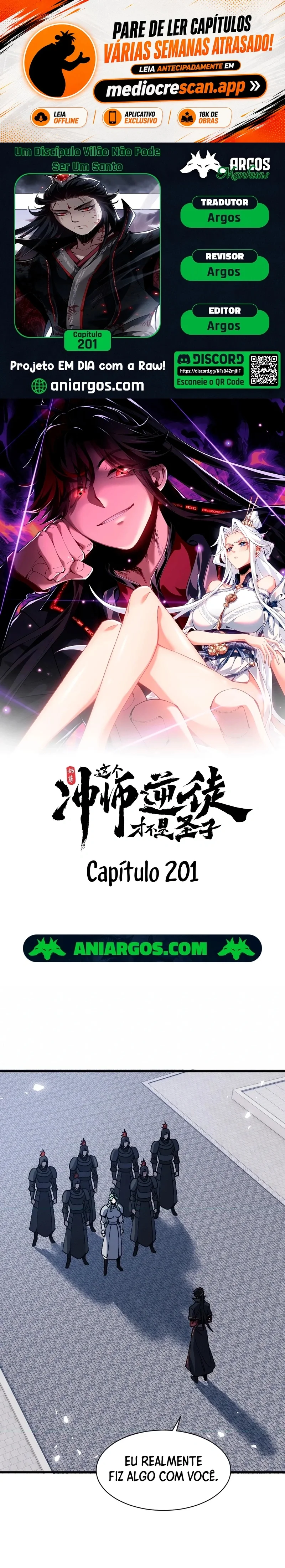 Um Discípulo Vilão Não Pode Ser Um Santo Capítulo 201 Página 1
