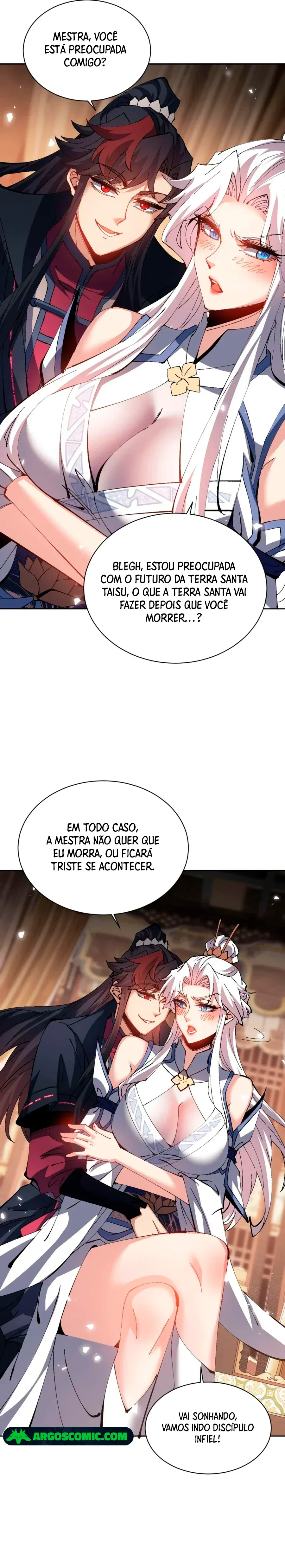 Um Discípulo Vilão Não Pode Ser Um Santo Capítulo 84 Página 12