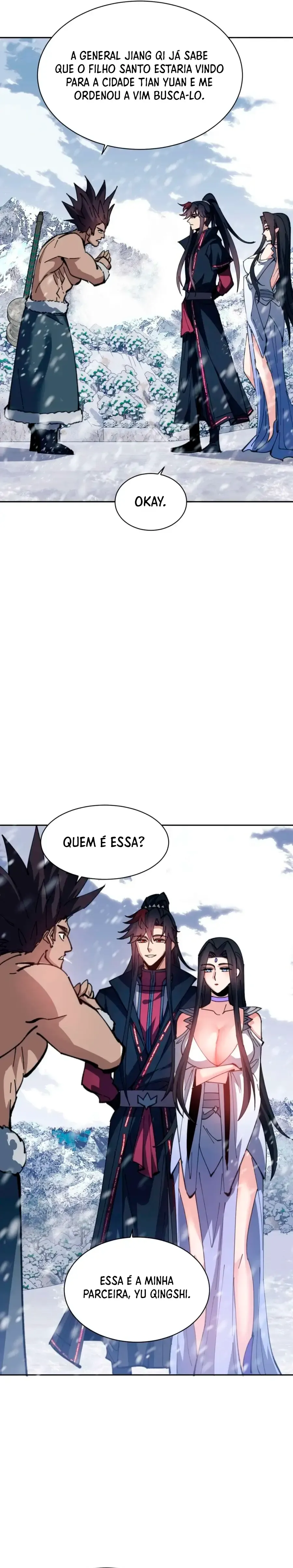 Um Discípulo Vilão Não Pode Ser Um Santo Capítulo 91 Página 12